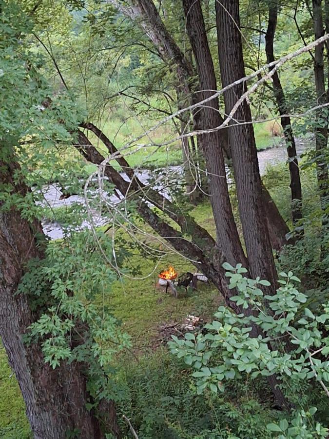 Volant Neshannock Creekside Log Cabin מראה חיצוני תמונה