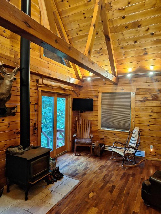 Volant Neshannock Creekside Log Cabin מראה חיצוני תמונה